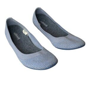 Allbirds Light Blue Whitecap Ballet Flats Tree Breezer Size 6.5